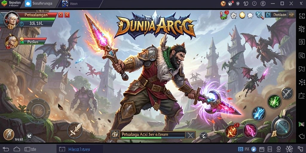 Tampilan gameplay ARPG yang menakjubkan di 33L.