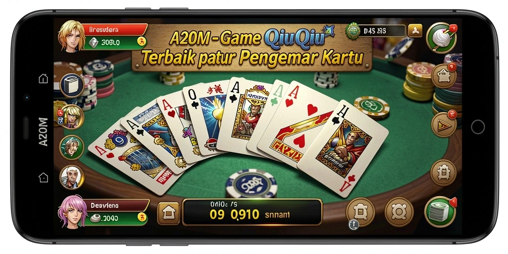Gameplay seru A200M dalam aksi QiuQiu.
