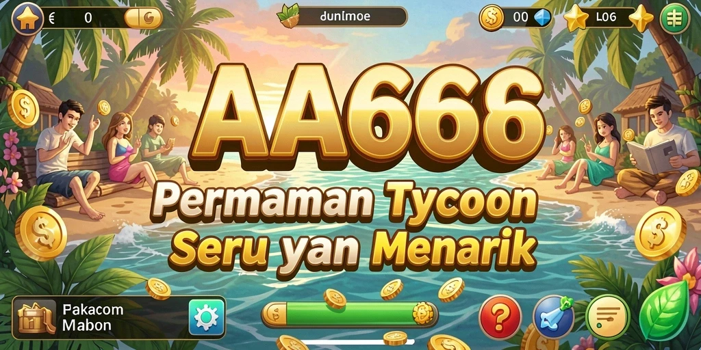 Tangkapan layar gameplay <strong>AA666</strong> yang menampilkan suasana permainan Tycoon yang intens.