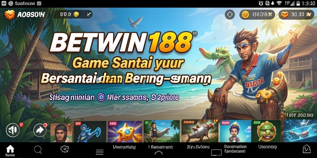 Screenshot menunjukkan gameplay santai dan menyenangkan di BETWIN188.