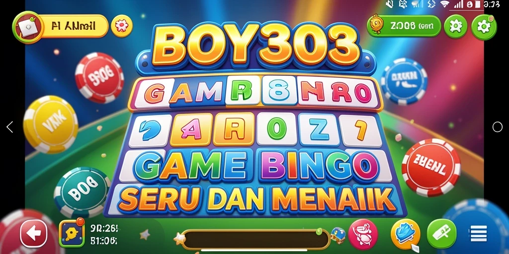 Screenshot gameplay Bingo yang seru dan interaktif.