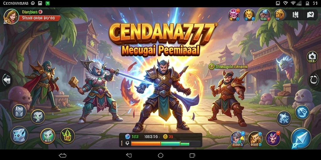Tampilan gameplay CENDANA777 yang menantang dan menarik.