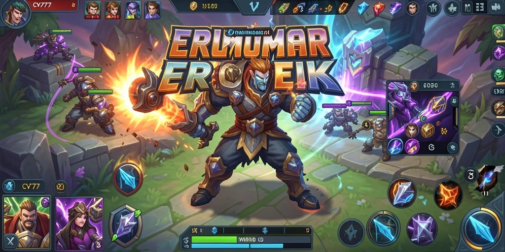 Tampilan gameplay seru di <strong>CV777</strong> dengan pertempuran yang intens.