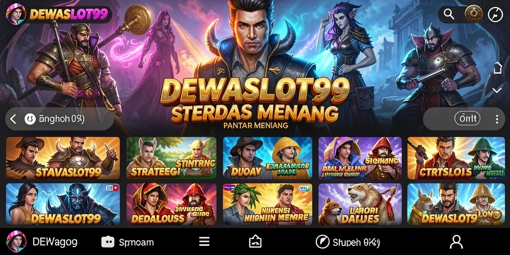 Gameplay menegangkan dan penuh strategi di DEWASLOT99.