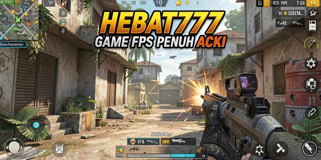 Tangkapan layar gameplay HEBAT777 menampilkan pertempuran yang mendebarkan.