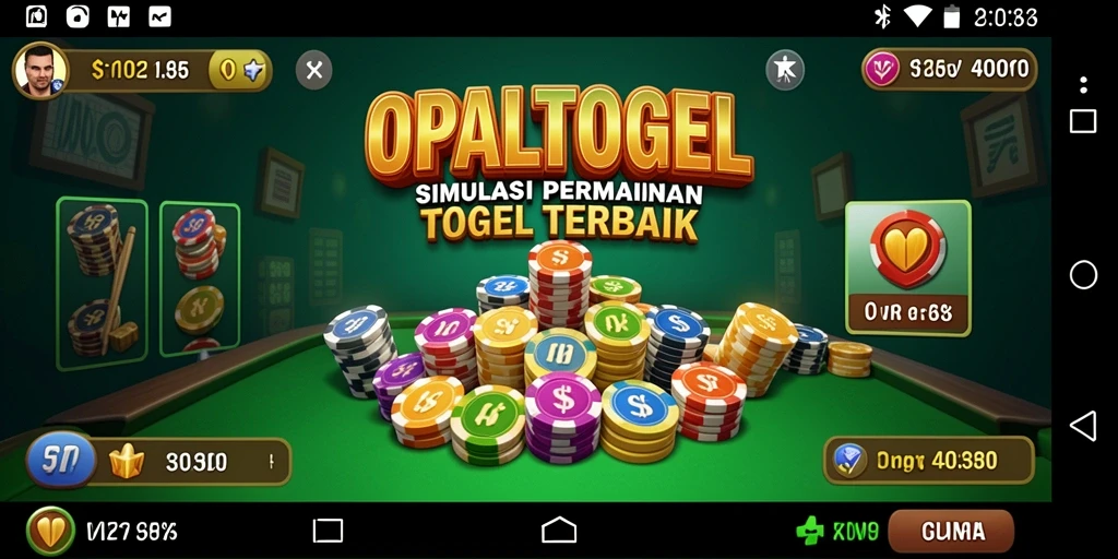 Gambaran gameplay OPALTOGEL yang mendebarkan dan interaktif.