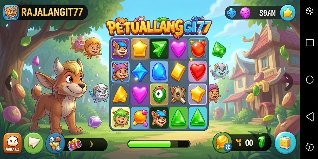 Gameplay seru dan menarik di RAJALANGIT77.