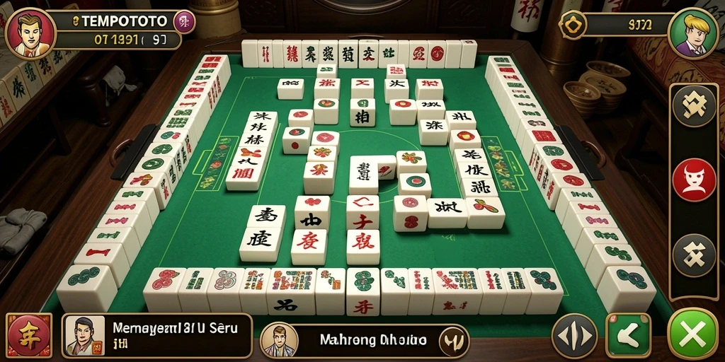 Gameplay menarik dan seru di TEMPOTOTO yang memukau.