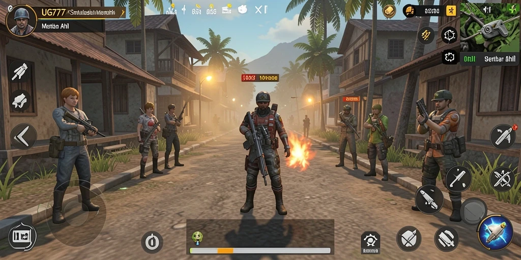 Gameplay UG777 yang menunjukkan aksi simulasi yang mendalam.